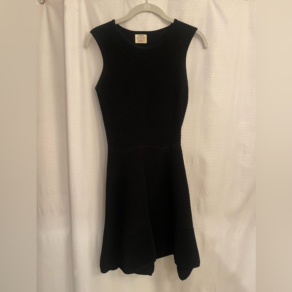 Black A line dress
